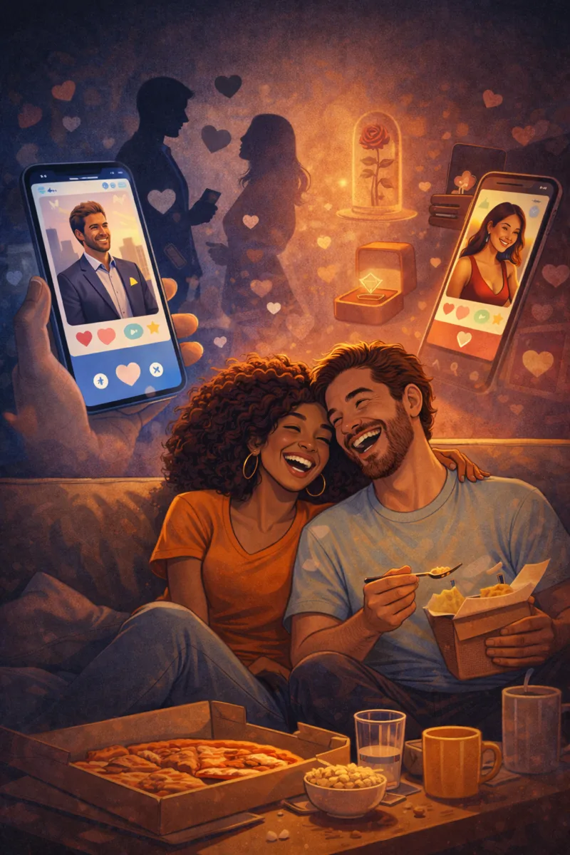 Illustration for "Marry Your Idiot Friend"
